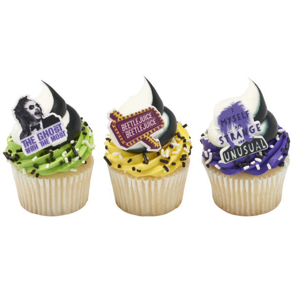 BEETLEJUICE Cupcake Rings