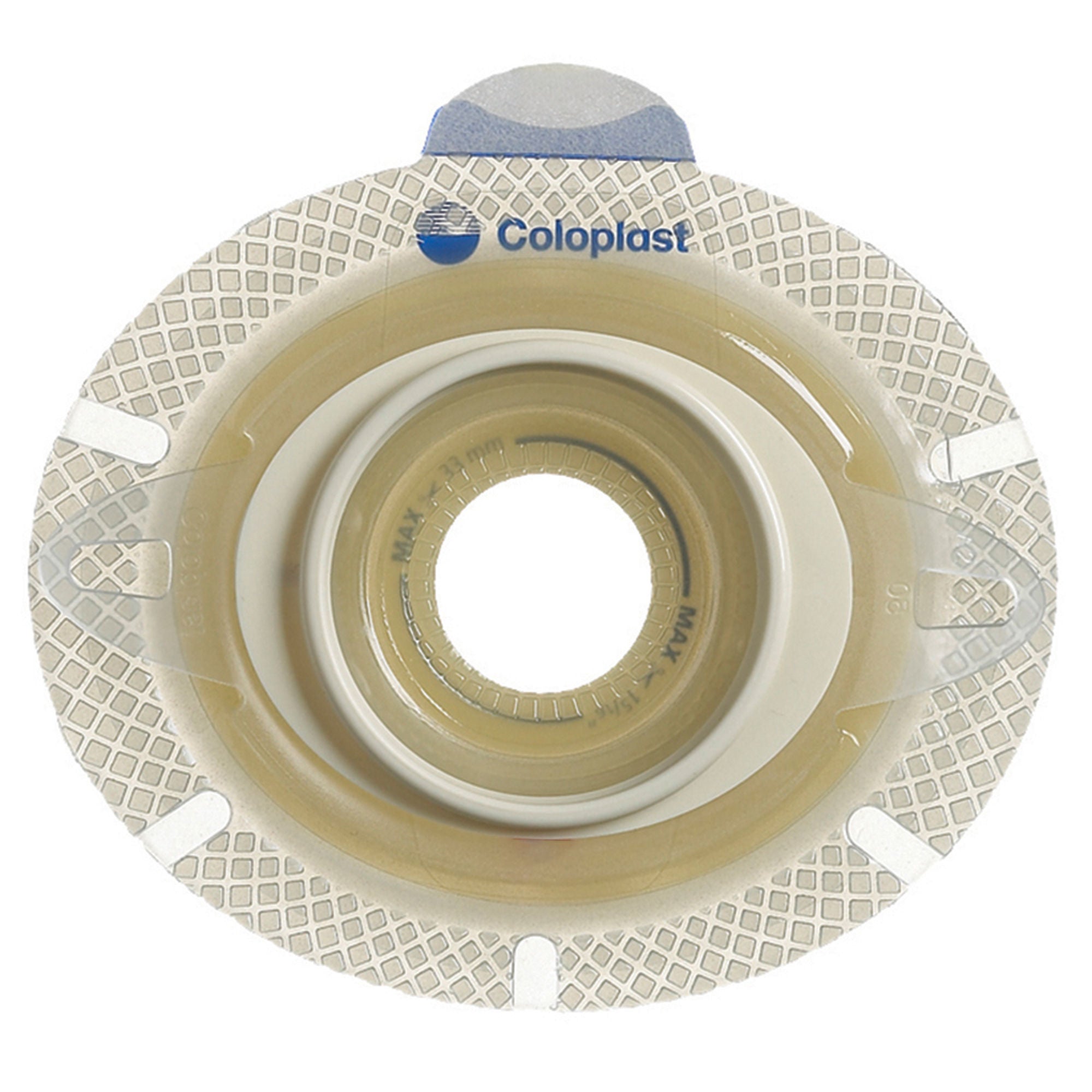 SenSura® Click Xpro Flat Ostomy Barrier, 35 – 45mm Stoma Opening, Red Match
