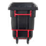 Rubbermaid Commercial, BRUTE Standard Duty, Tilt Truck, 27 cu ft, Black