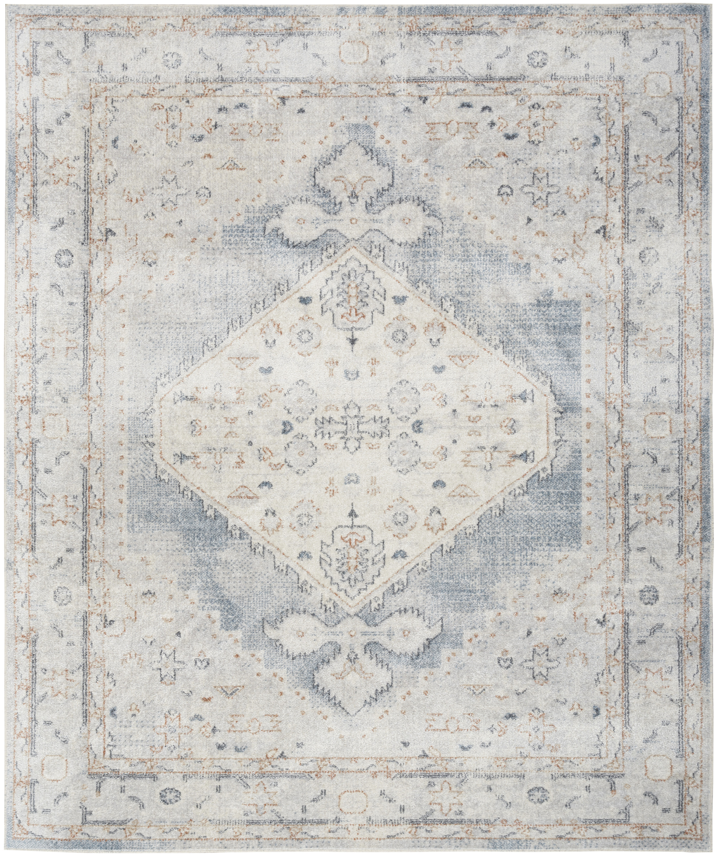 94.00" x 120.00" x .25" Astra Machine Washable Turkey N1705