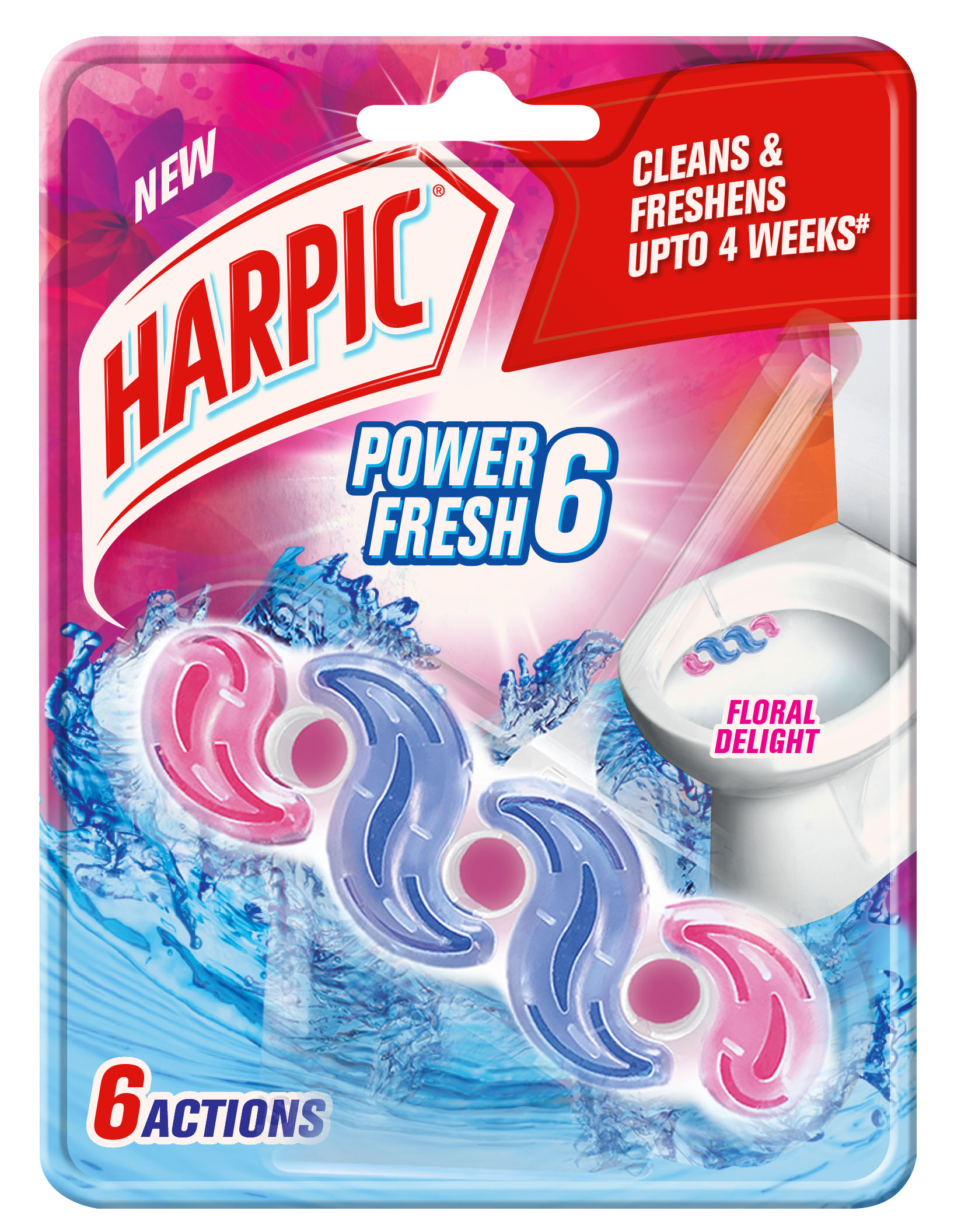 Harpic Power Fresh 6 Floral