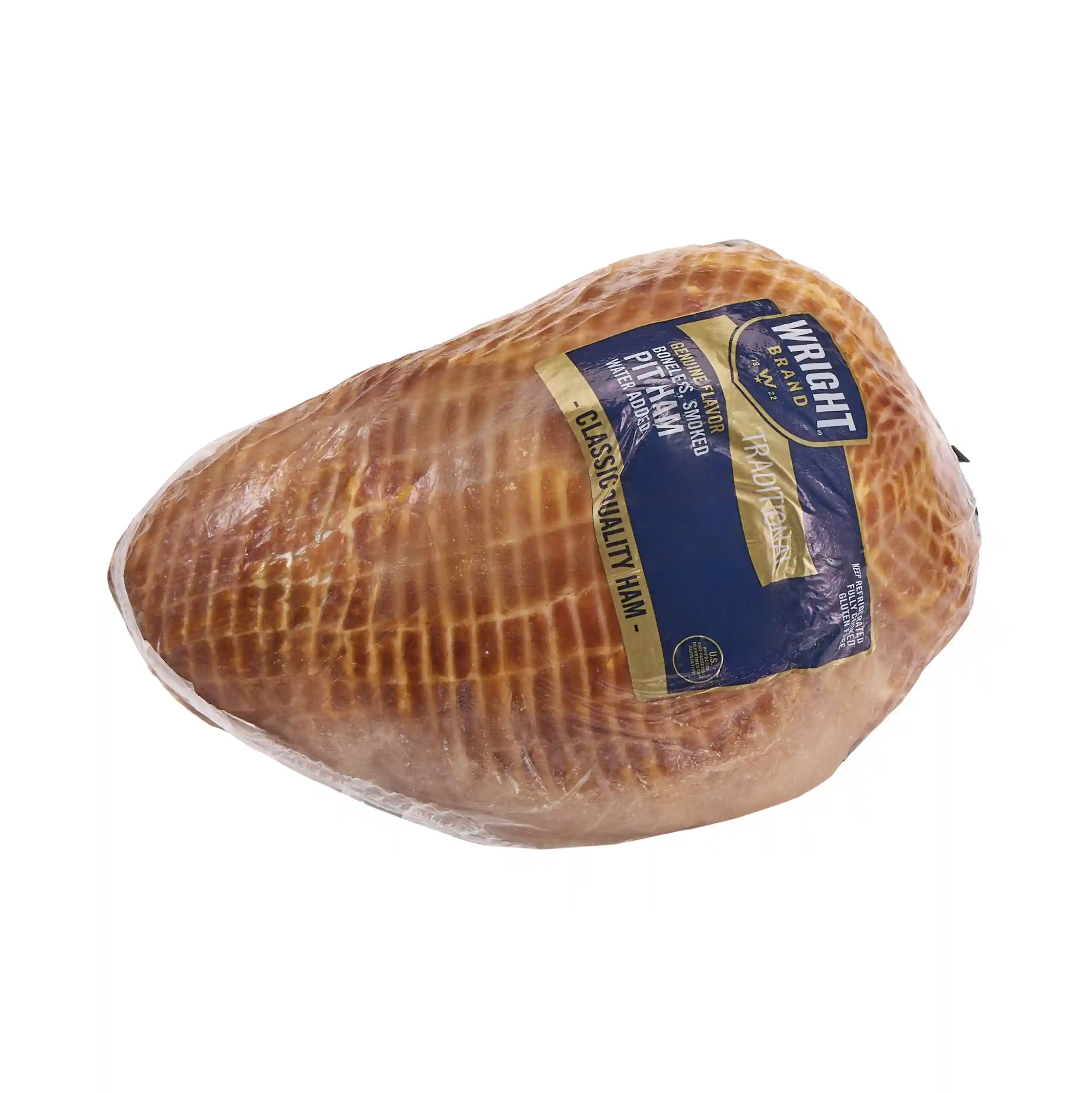 Wright® Brand Fully Cooked Boneless Smoked Pit Ham WA_image_3