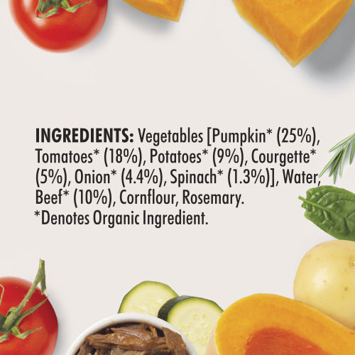 Wattie's® Organic Beef & Veggie Ragout 120g 6+ months 