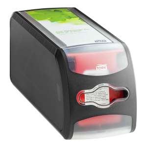 Tork, N14 Xpressnap Fit Countertop,  Napkin Dispenser, Black