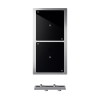 208- to 240-volt 2,900-watt two-hob drop-in induction range with programs