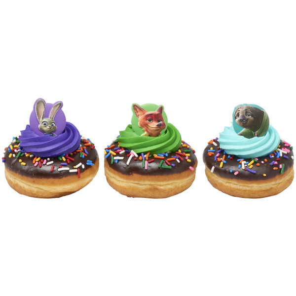 Disney's Zootopia Visit Zootopia Cupcake Rings