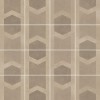 Galway Taupe 8×8 Arabesque Pattern