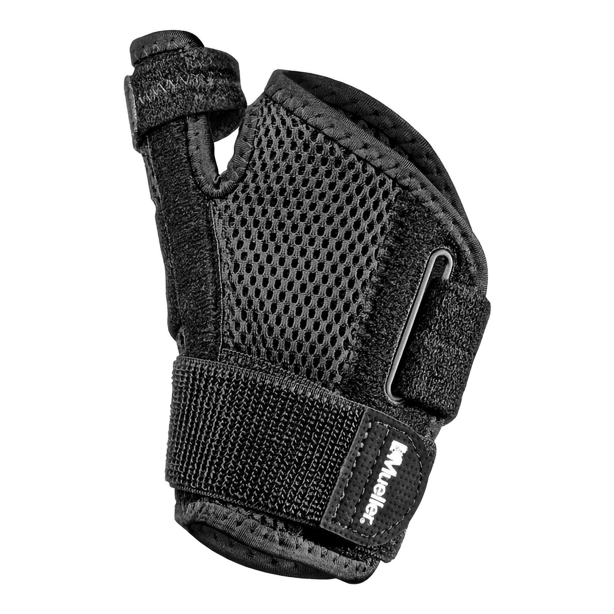 Mueller Sports Medicine THUMB STABLIZER UNIV ADJ BLK LATEX FREE