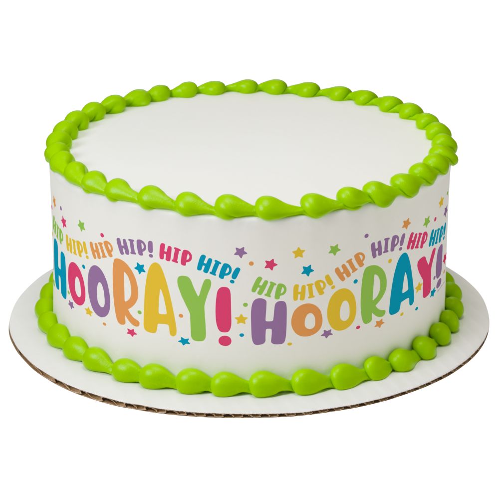 Image Cake Hip Hip Hooray!