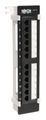 Copper Patch Panels Wall T568A T568B IDC 12 Port Female