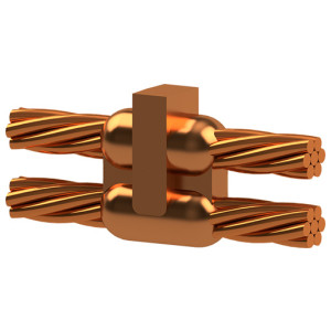 Parallel Mold, Graphite, 2 AWG Run/Tap
