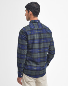 Kyeloch Tailored Long-Sleeved Shirt Olive Night