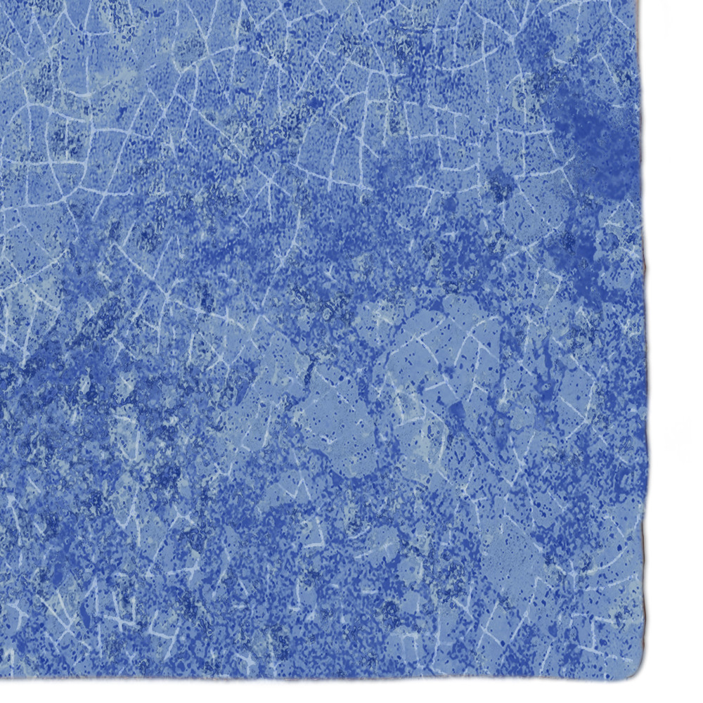 Myst Blue Lava 4 in. x 8 in. Ceramic Wall Tile