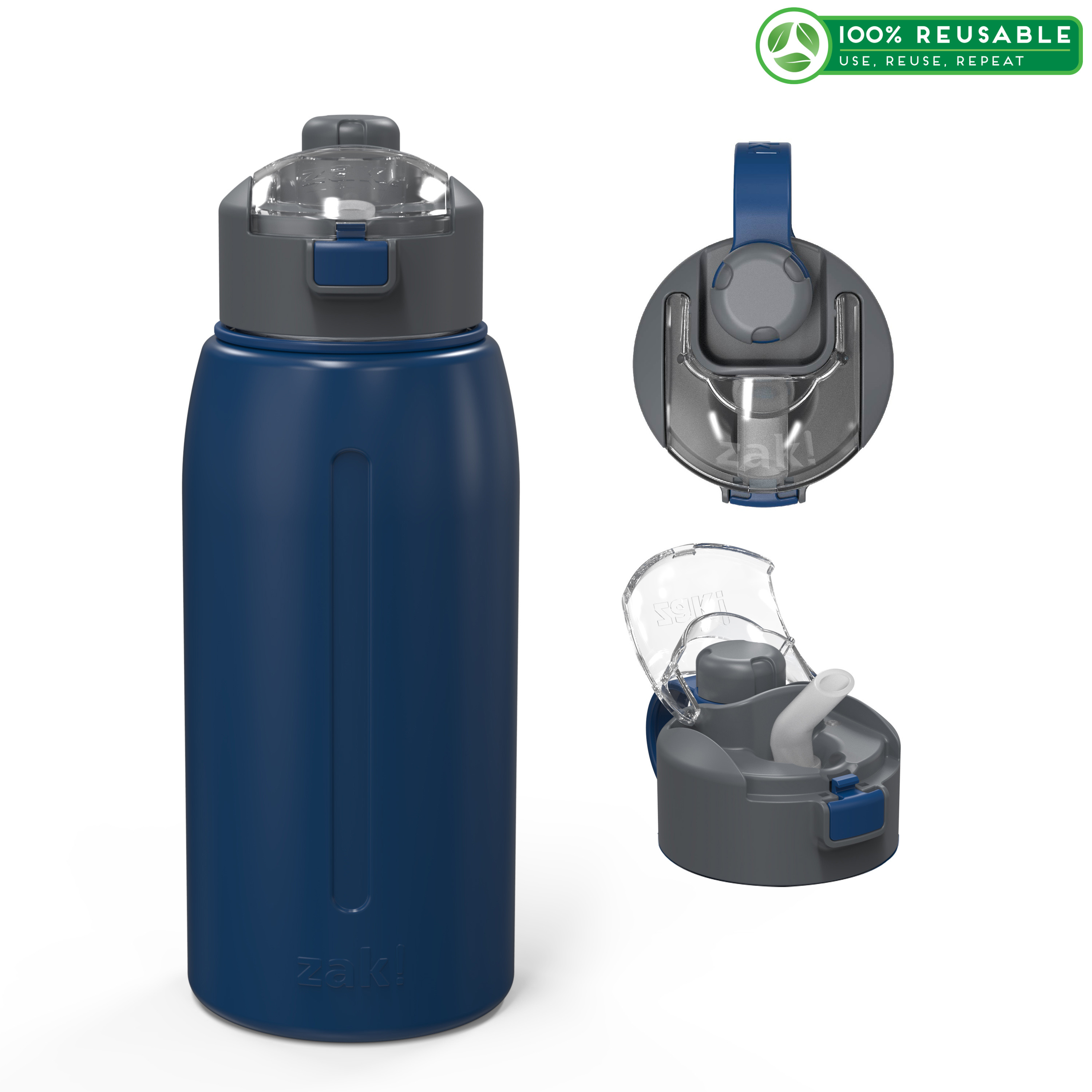 Genesis 32 ounce Vacuum Insulated Stainless Steel Tumbler, Indigo slideshow image 1 Genesis 32 ounce Vacuum Insulated Stainless Steel Tumbler, Indigo slideshow image 1