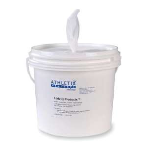 Contec,  Athletix™ Equipment Cleaner Wipes, Preloaded Bucket,  900 Wipes/Container
