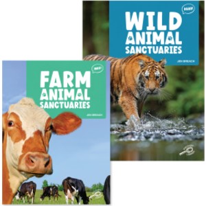 Animal Sanctuaries Paperback Book Set, 2 Books