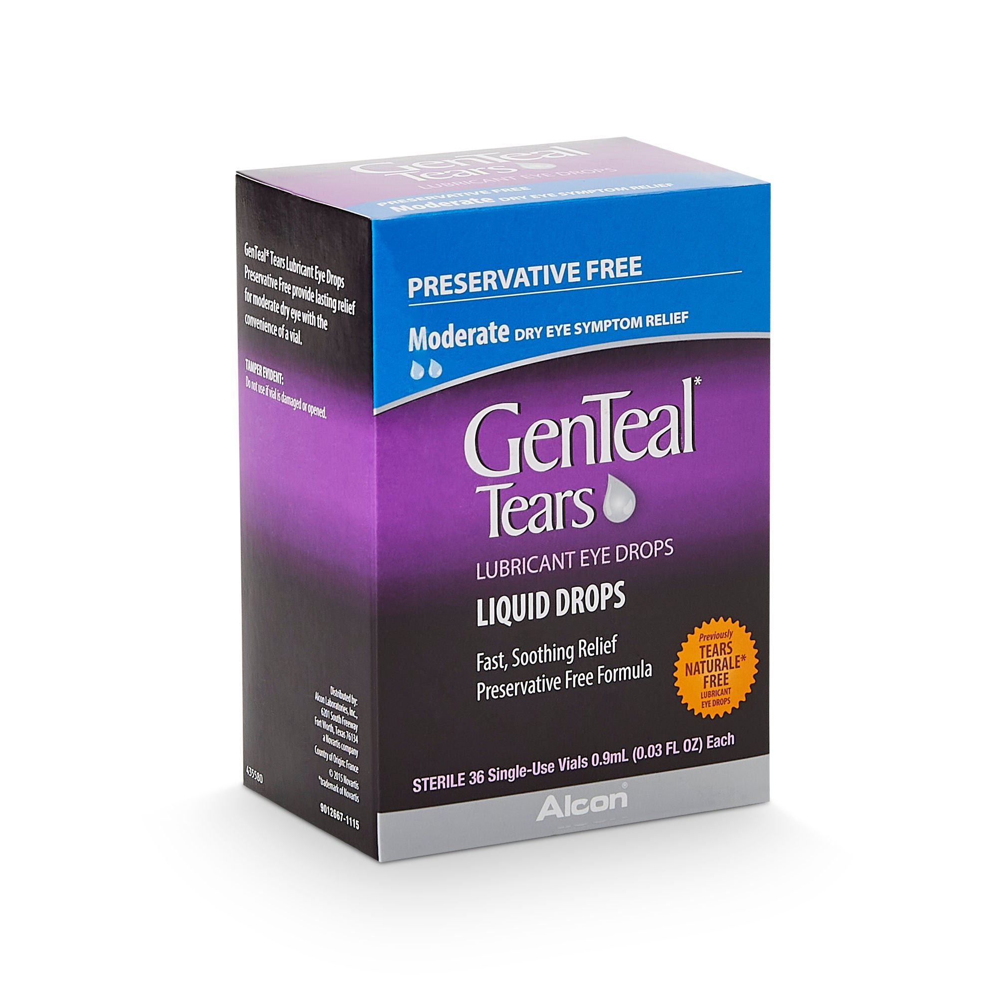 GenTeal® Tears Lubricant Eye Drops Single-Use Vials