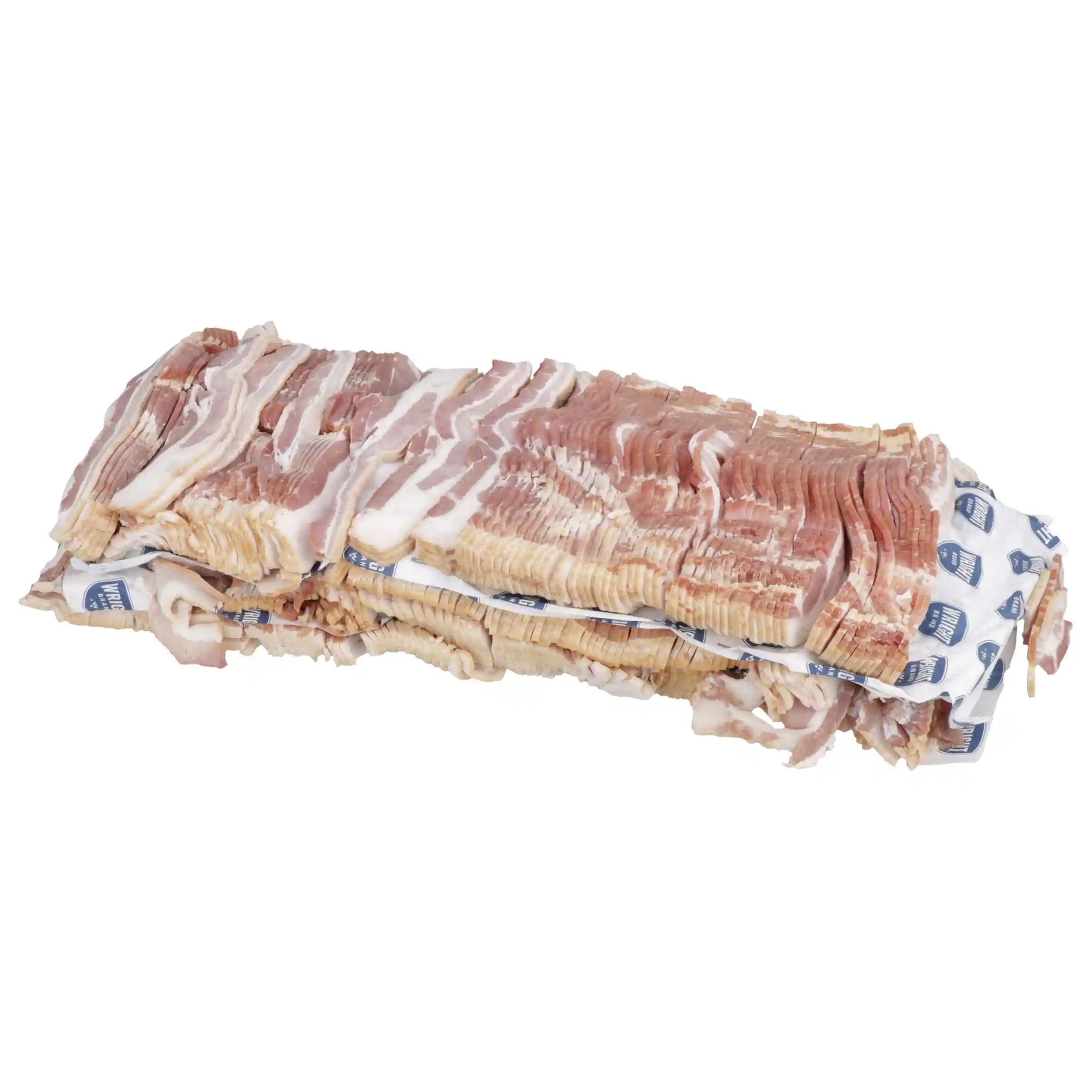 Wright® Brand Naturally Hickory Smoked Regular Sliced Bacon, Bulk, 30 Lbs, 6 Slices/Inch, Frozen_image_3
