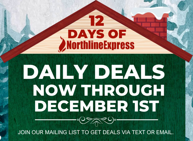 12 Days of Northline Express now through 12/1! Sign up for updates to your inbox.