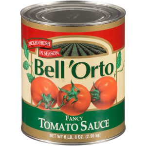 BELL ORTO Fancy Tomato Sauce, 103 oz. Can (Pack of 6) image