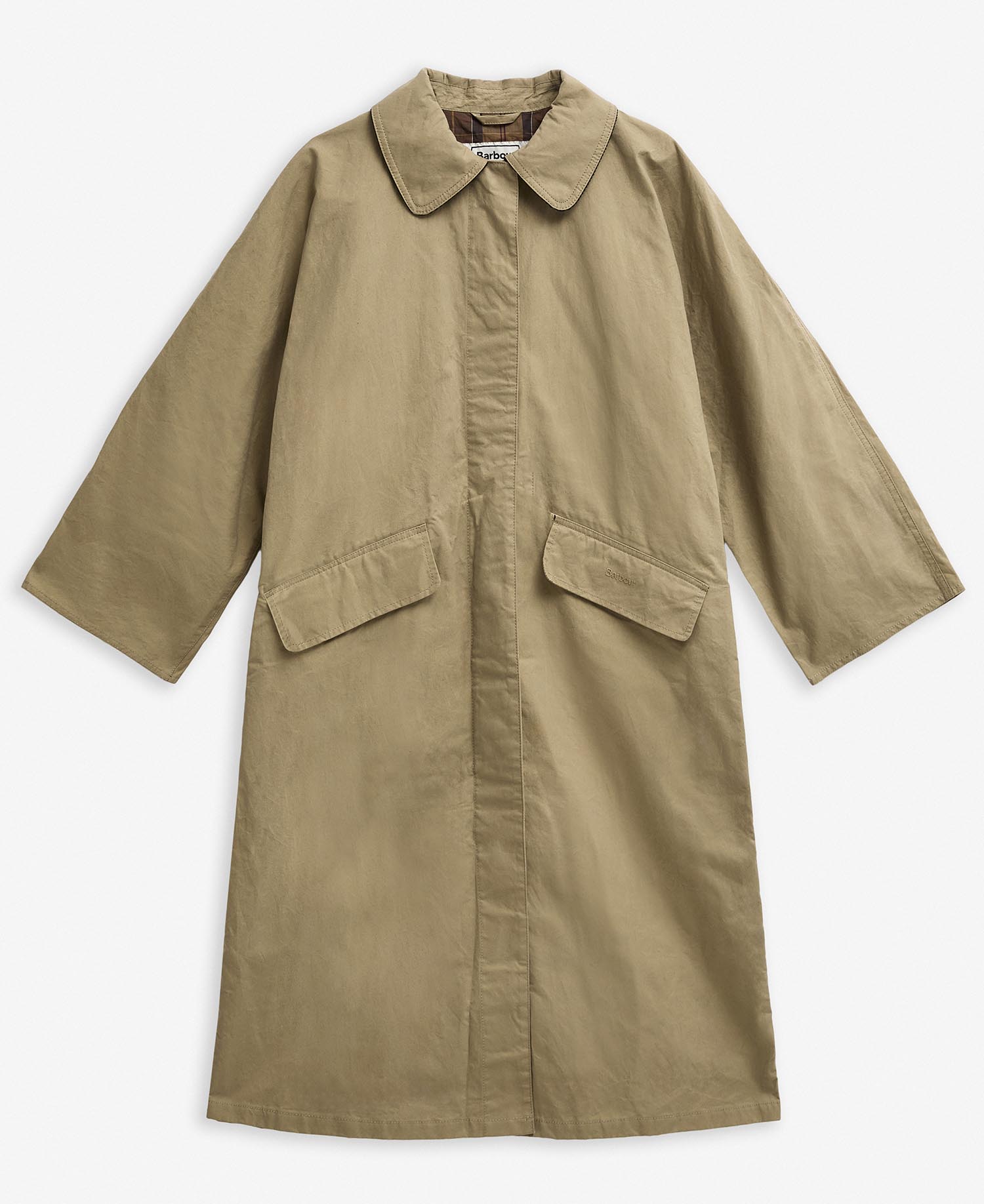 Barbour The Edit by Alexa Lizzy Showerproof Car Coat image number 7