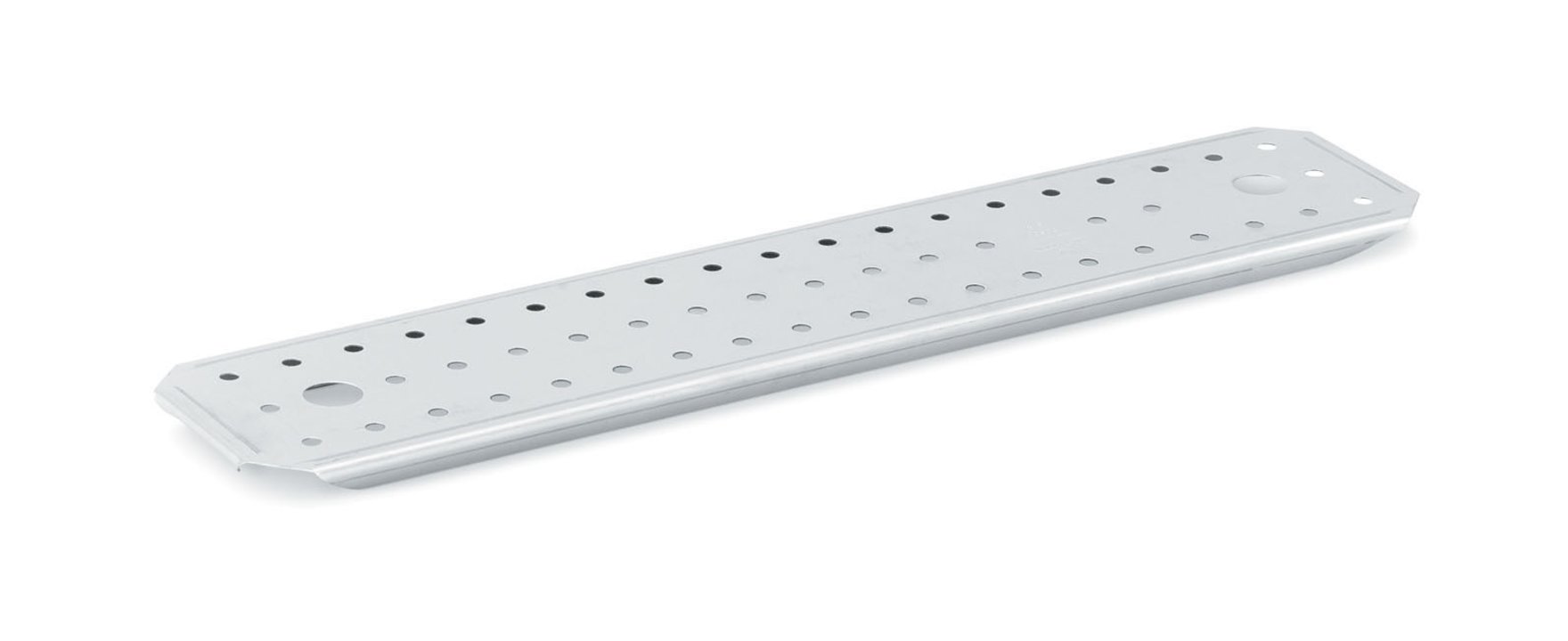 Half-long-size Super Pan 3® stainless steel false bottom