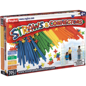 Straws & Connectors Set, 705 Pieces