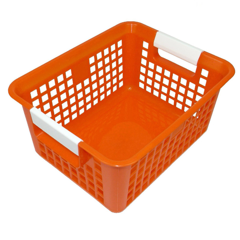 Tattle® Book Basket, Orange