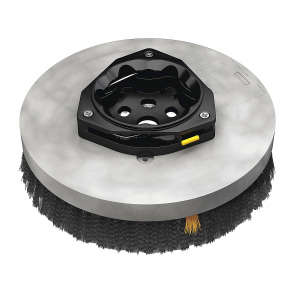 Tennant, 13", Scrub Brush, PPL, Black