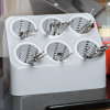 Vertical Flatware Washing System, Cylinders and Storage