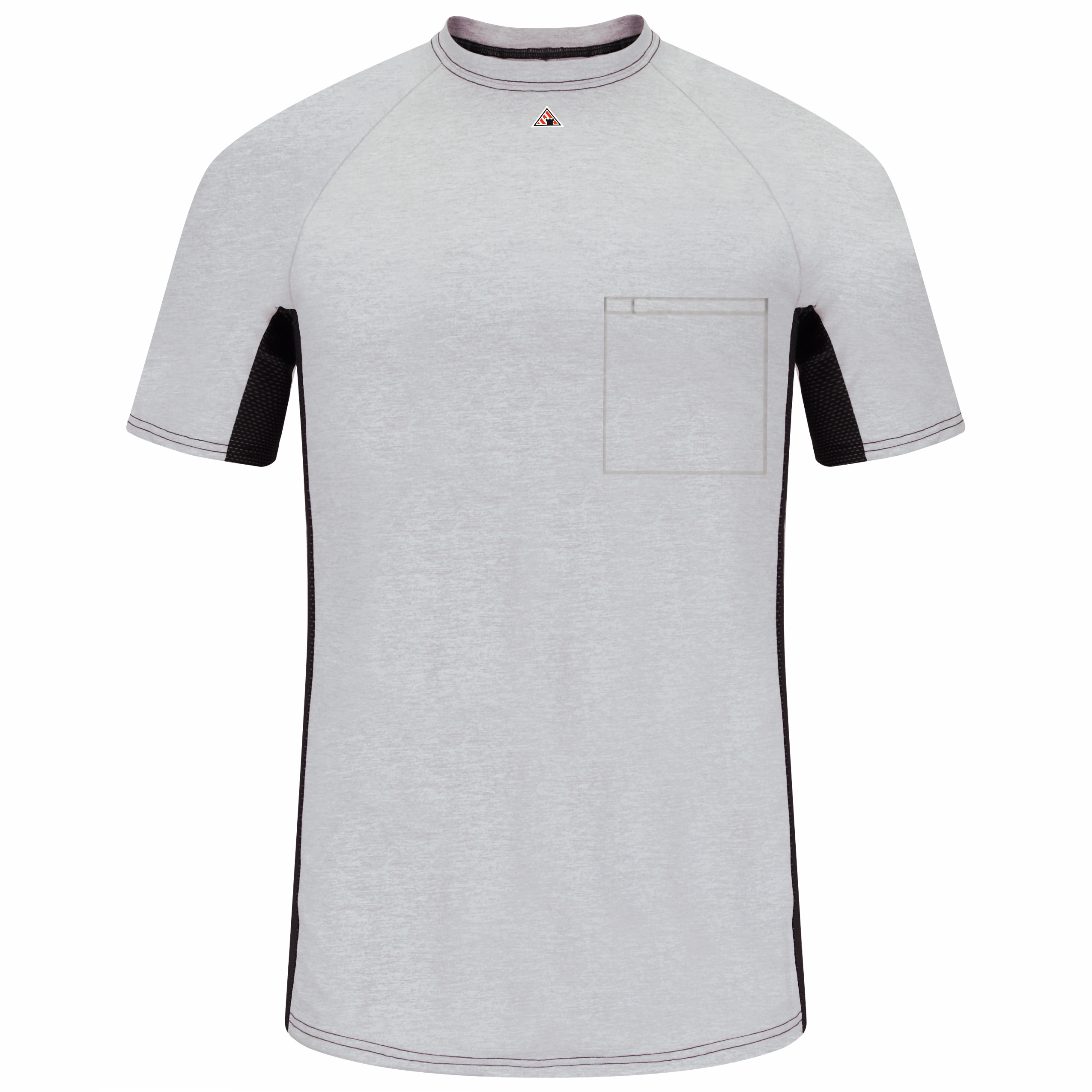 Men‘s FR Short Sleeve Base Layer with Concealed Chest Pocket-Bulwark