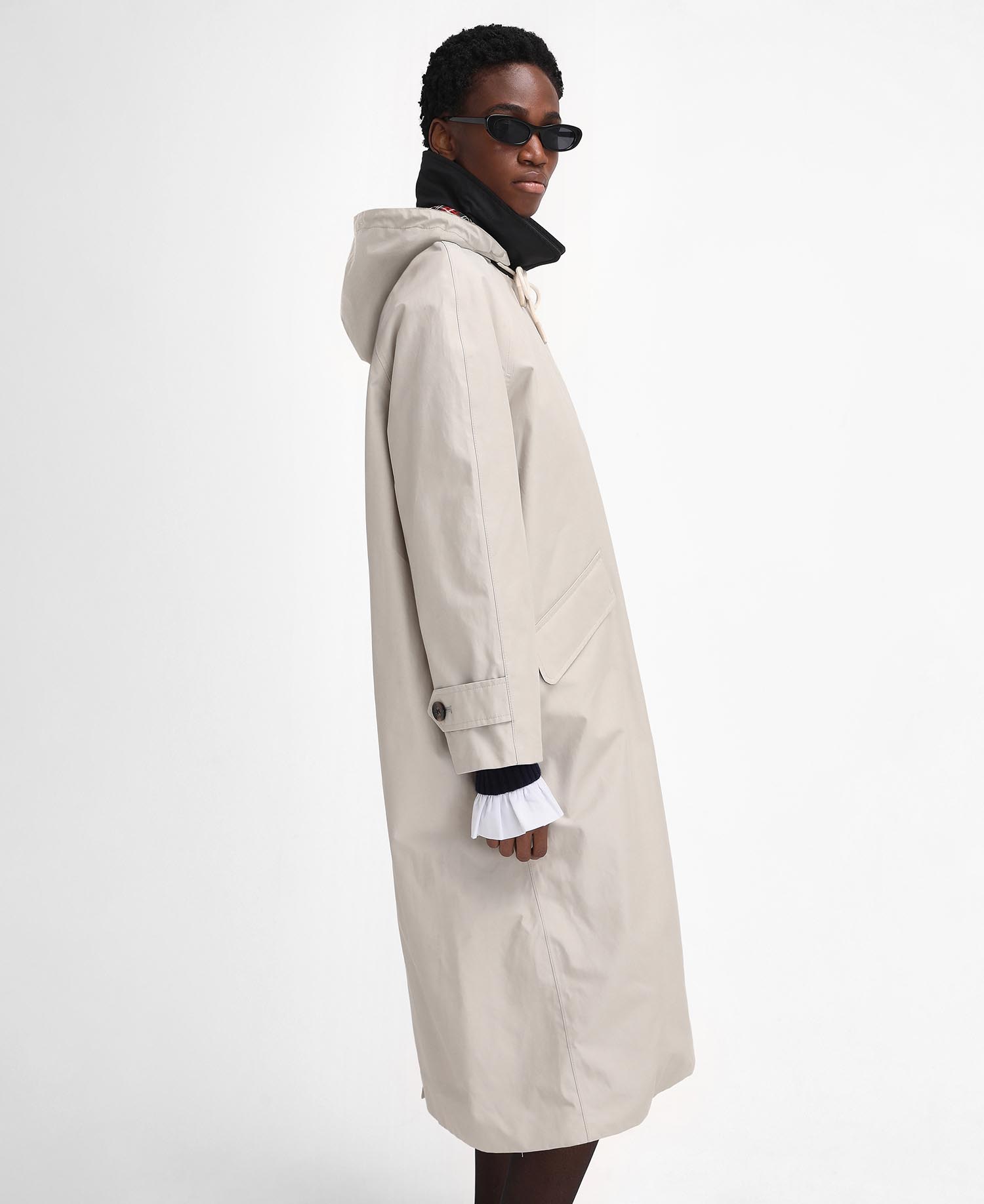 Barbour The Edit by Alexa Natalie Waterproof Trench Coat image number 1