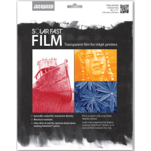 SolarFast Film, 8.5" x 11", 8 Sheet Pack
