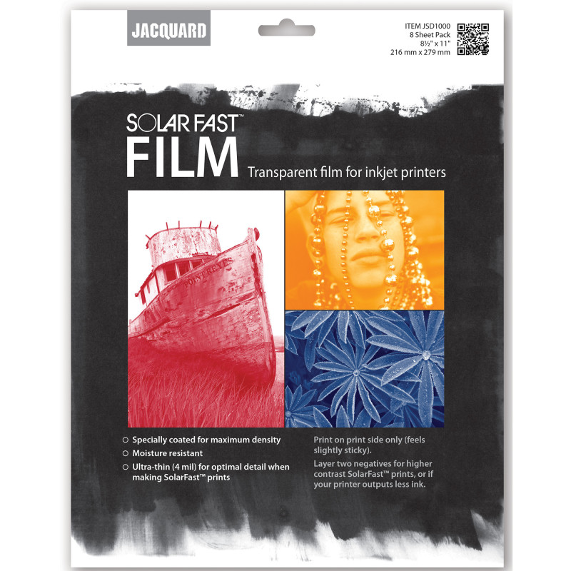 SolarFast Film, 8.5" x 11", 8 Sheet Pack