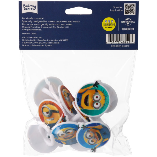 Despicable Me™ Minions Retail Cupcake Rings