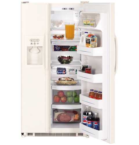 GE® 25.0 Cu. Ft. Capacity Side-By-Side Refrigerator with Dispenser