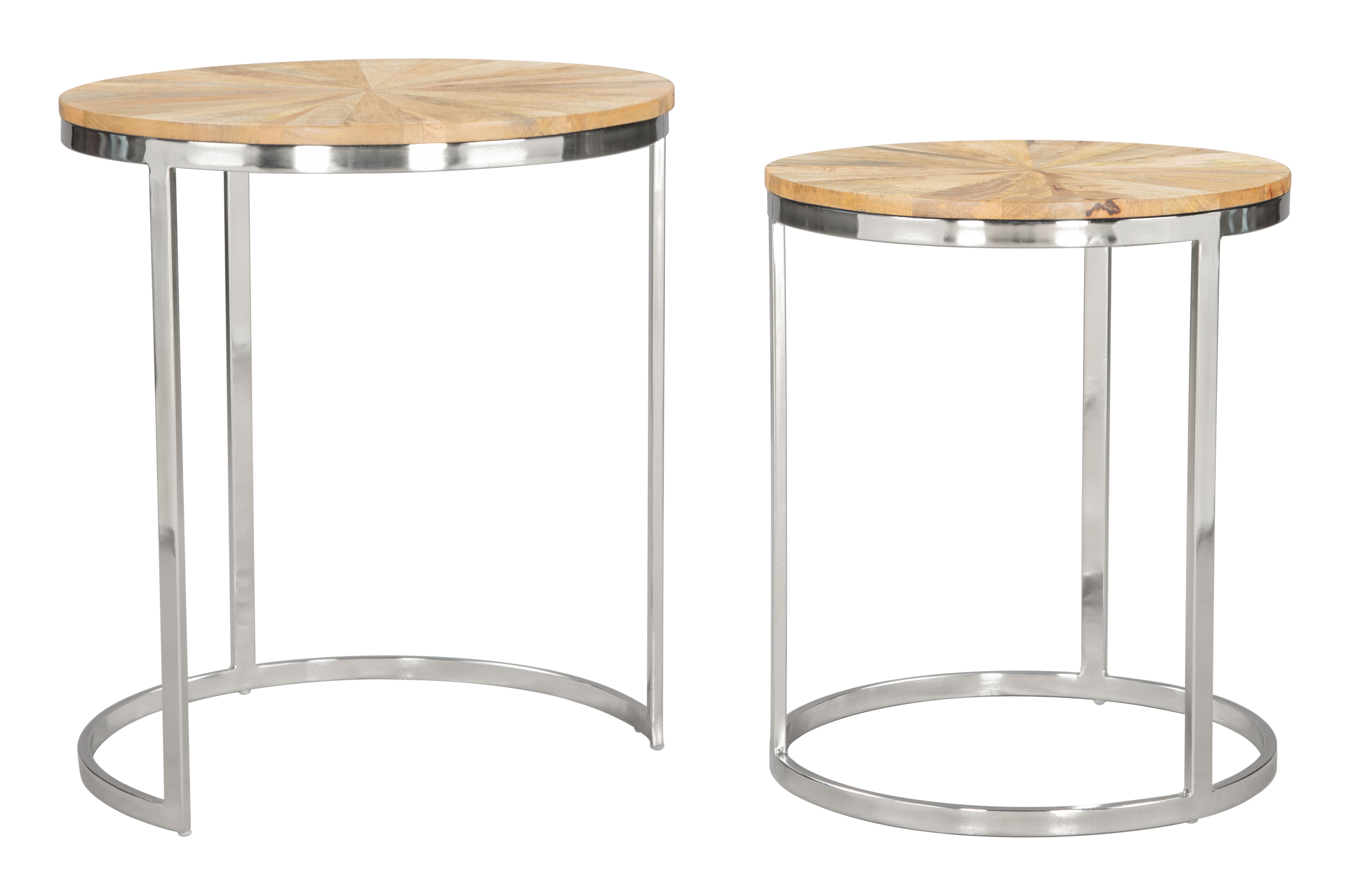 Bari Nesting Table Set (2-Piece) Natural product image