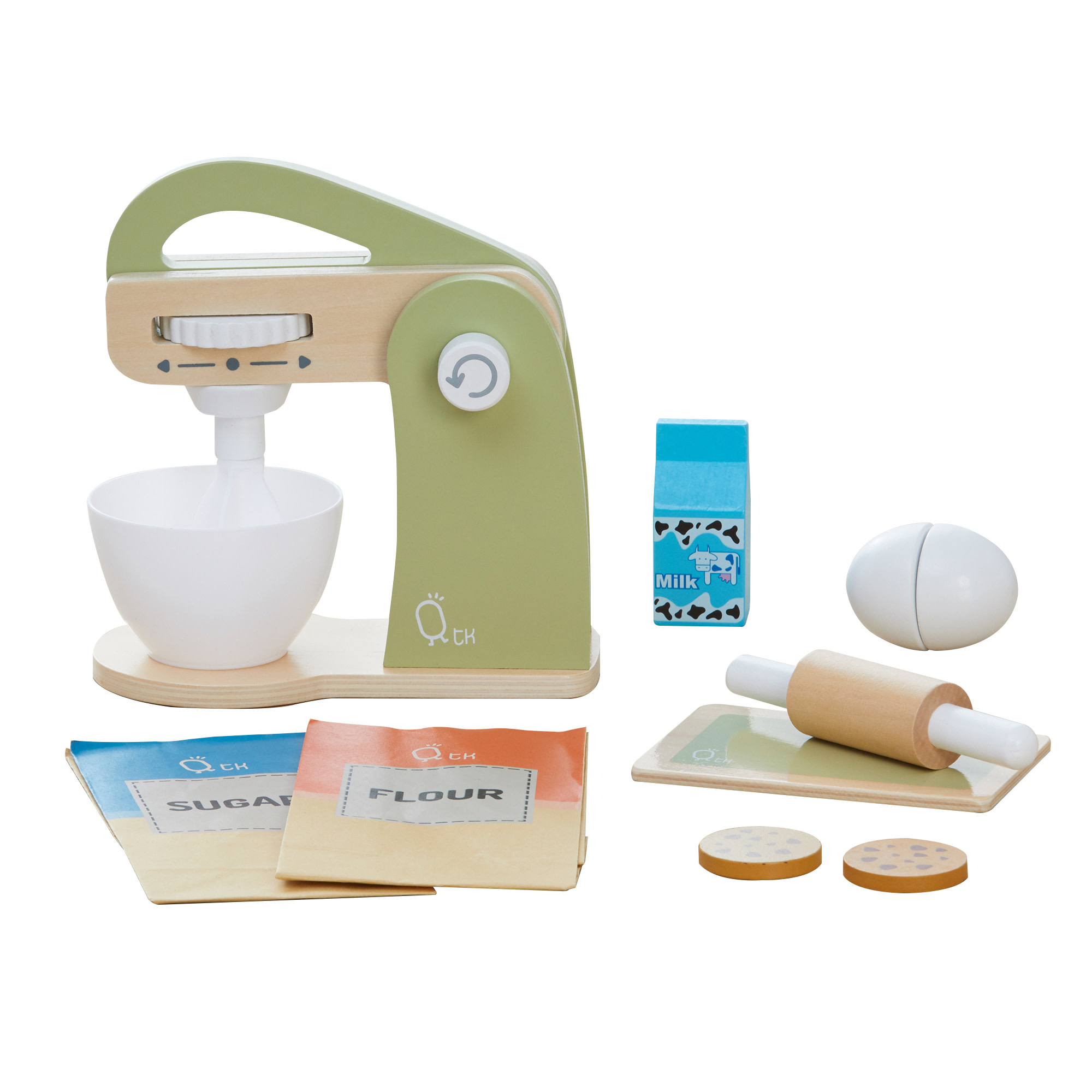 Teamson Kinder Holz Lebensmittel Mixer Spielzeug Set mit 10-teilig, vorgeben zu spielen Küche - Bild 1 von 10