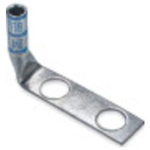 ABB (Thomas And Betts) 54852BEUB Color-Keyed®, Two-Hole Lug, Copper ...