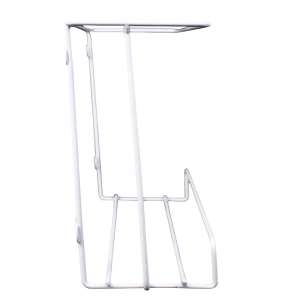 Impact, Safety Zone, Wire Holder for Disposable Glove Boxes, 2 Boxes, White