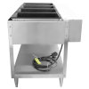 120-volt 2800-watt four-well Servewell® stainless steel hot-food table