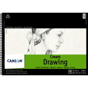 Artist Series Drawing Pad, Top Wire Binding, 24 Sheet, 18x24 inch, 1 Count