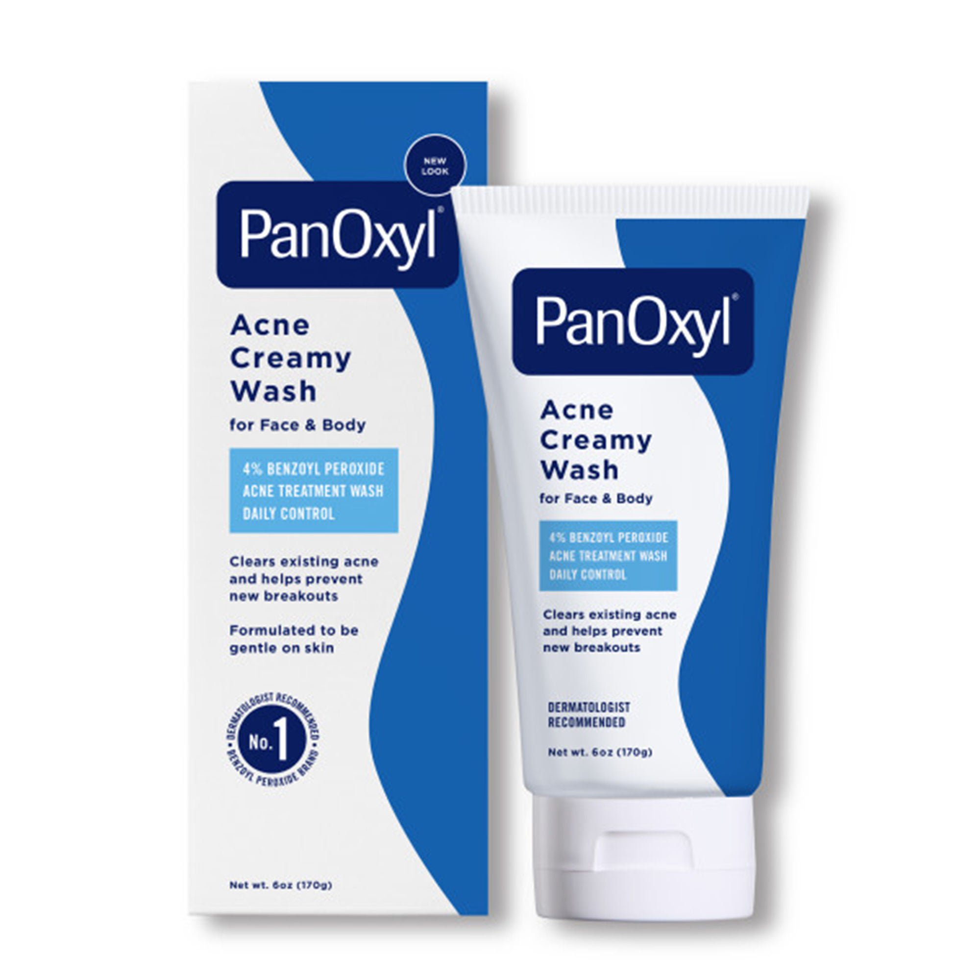 PanOxyl® Acne Creamy Wash, 6-ounce Tube