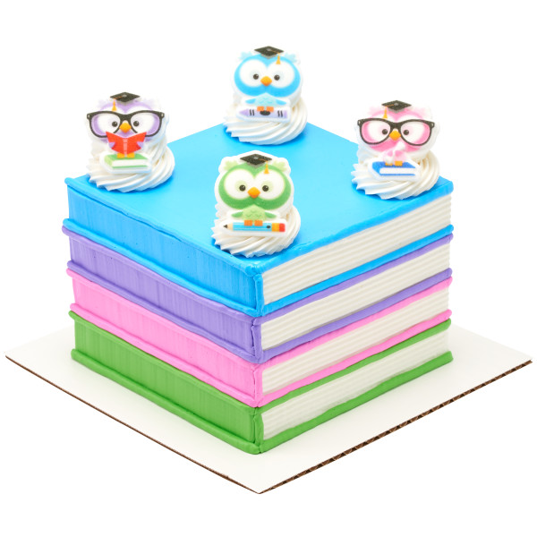 Colorful Grad Owls Dec-Ons® Decorations