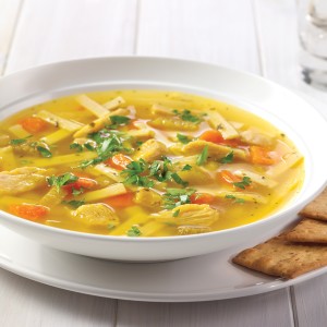 Campbell’s® Culinary Reserve Frozen Ready to Eat Chicken Noodle Soup with Herbs, 4 Pound Pouches, 4-Pack