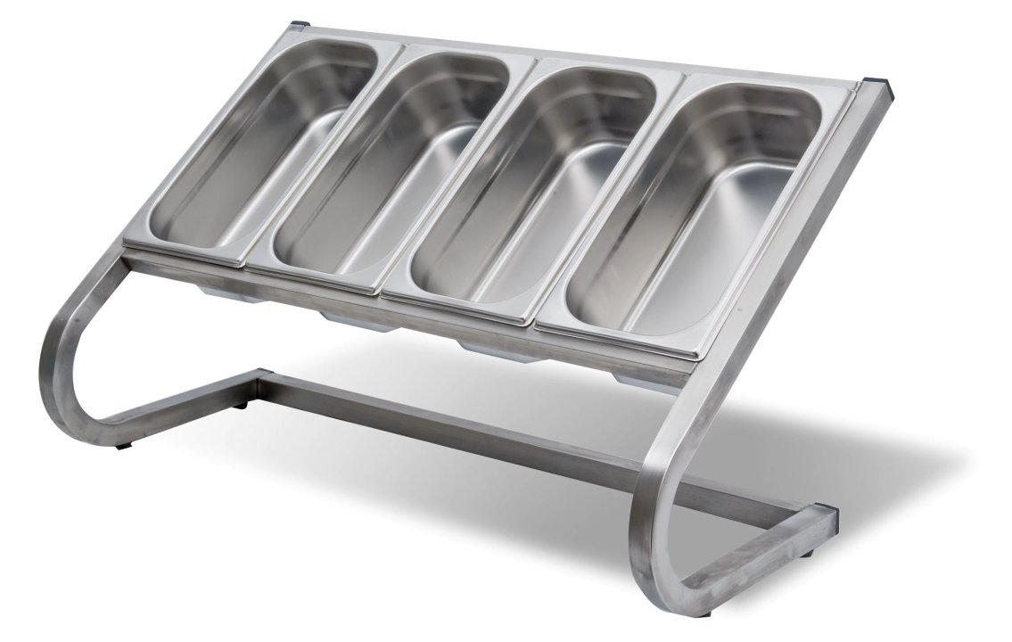 Counter-Top Dispenser For 4 GN 1/3