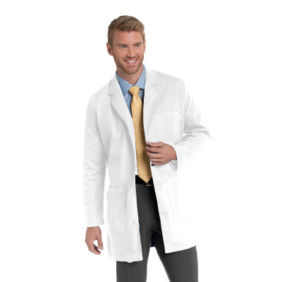 Men&#8216;s Mid-Length Lab Coat