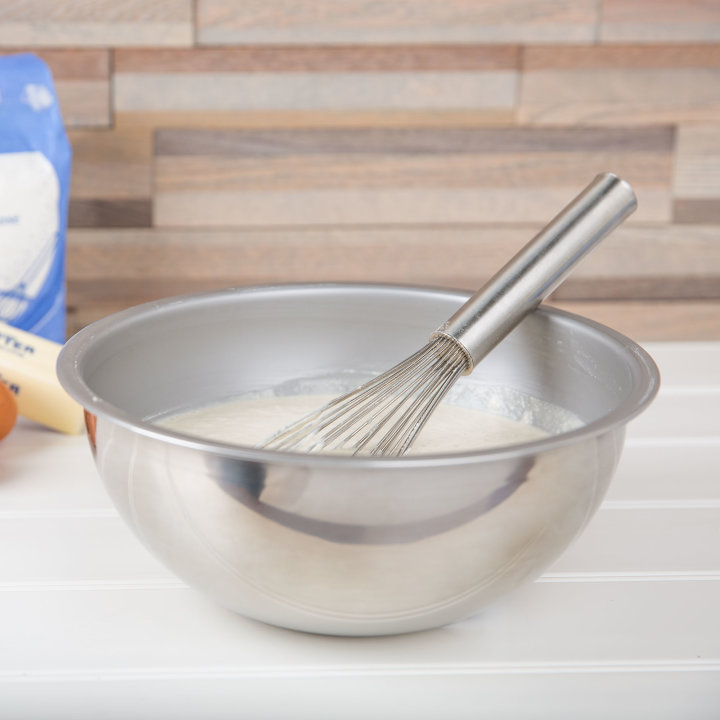 4-quart heavy-duty stainless steel mixing bowl