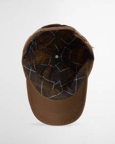 Waxed Sports Cap Tan