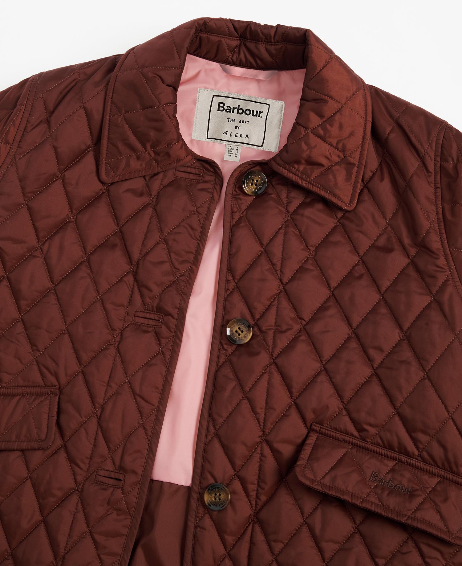 Barbour The Edit by Alexa Jamie Quilted Jacket image number 6